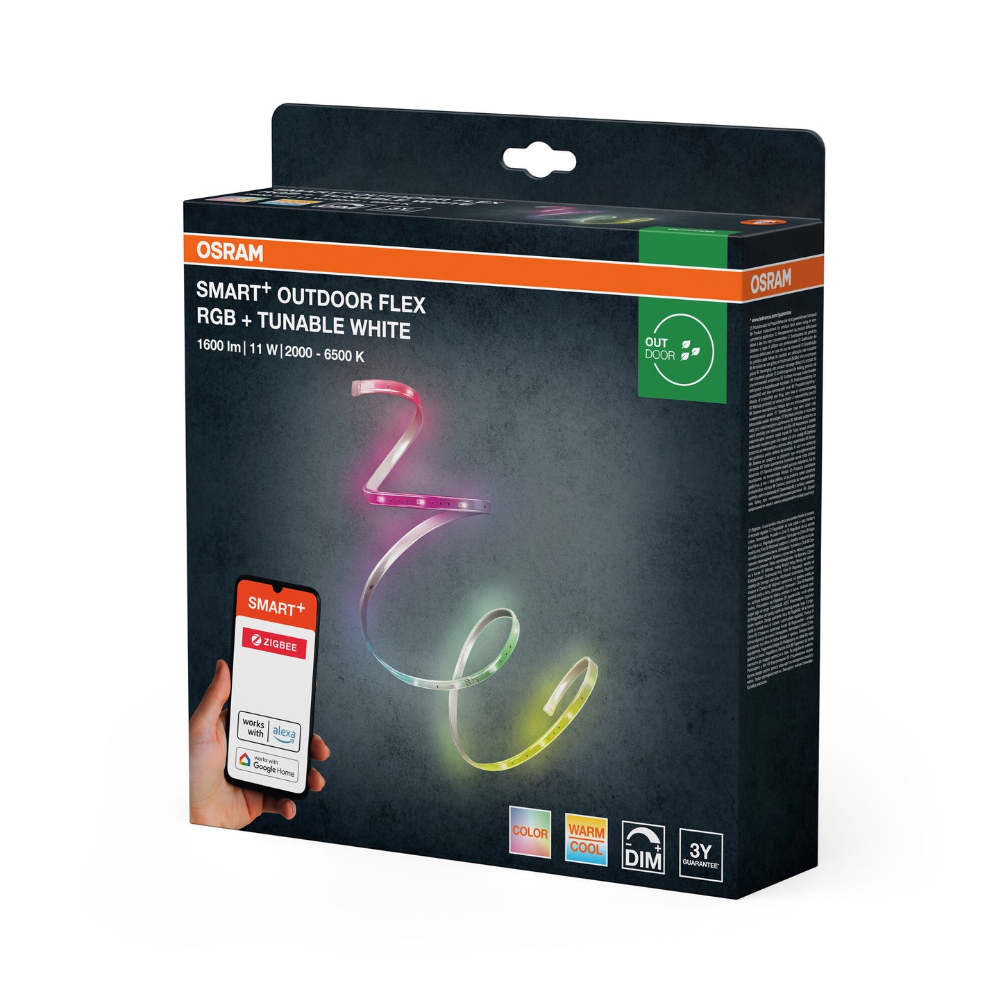 OSRAM SMART+ LED-list OUTDOOR FLEX Zigbee RGBW 5m
