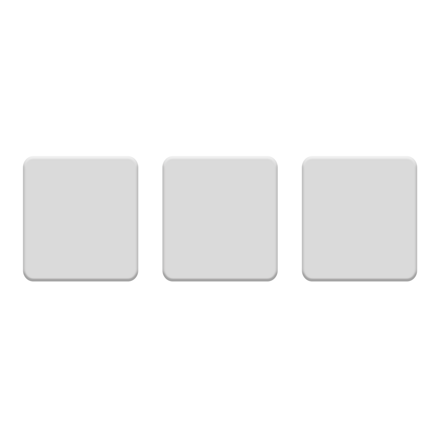 3-pack Zigbee Temperatur- & Fuktighetssensor inomhus