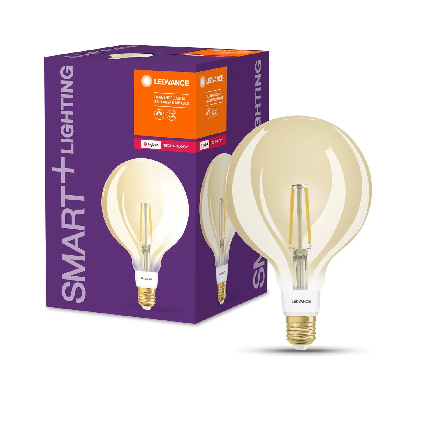 Ledvance SMART ZB Filament Globe Gold E27