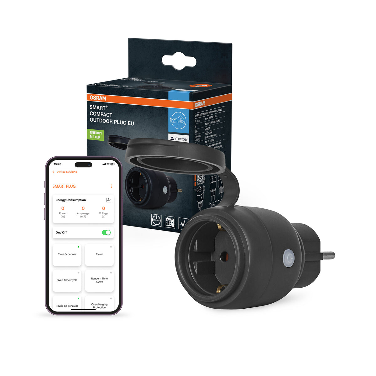 OSRAM SMART+ MATTER Compact Outdoor Plug EU