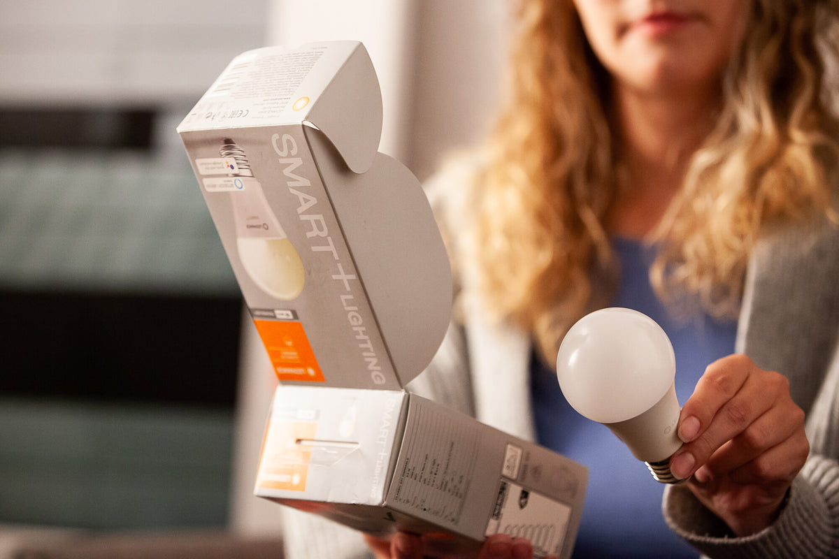 OSRAM SMART+ Matter A60-lampform E27 9W WiFi Justerbar Vit