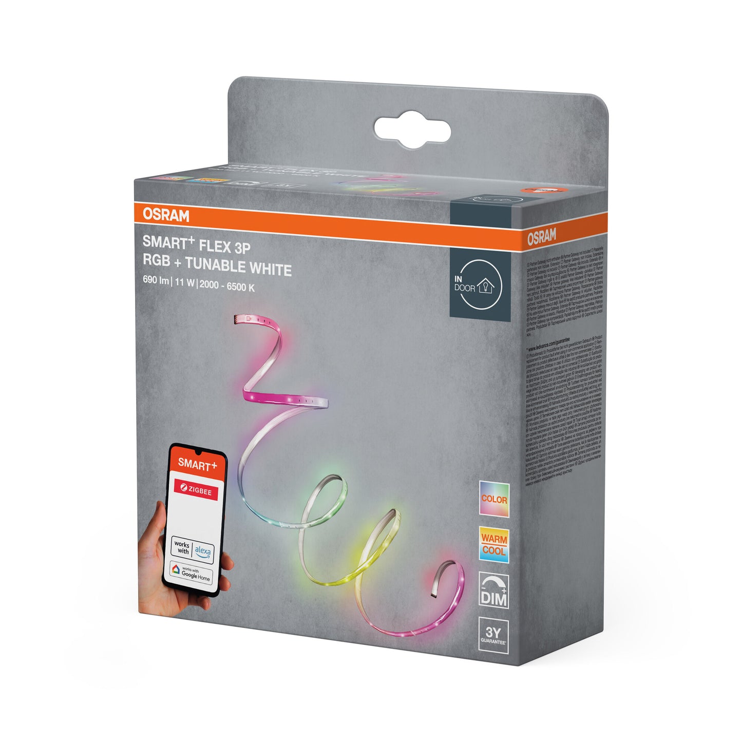 OSRAM SMART+ LED-list FLEX 3P ZigBee RGBW 1.8m