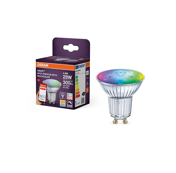 Osram SMART+ Spot GU10 RGBW Multicolor