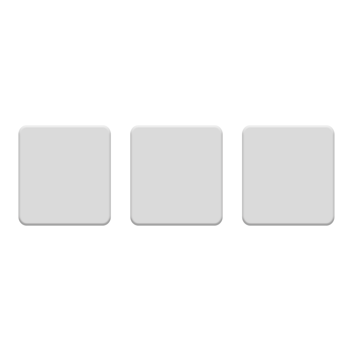 3-pack Zigbee Temperatur- & Fuktighetssensor inomhus