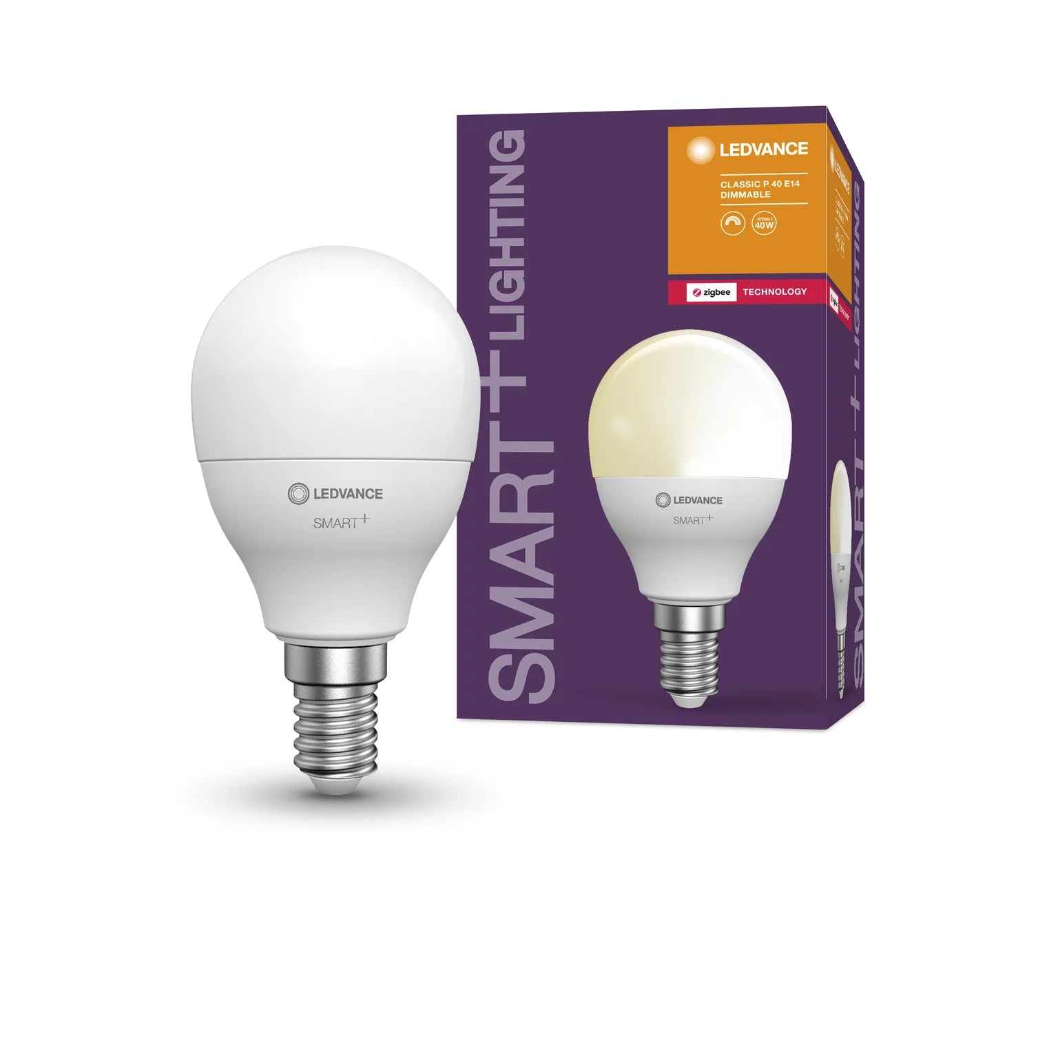 Ledvance SMART+ ZIGBEE Dimmable Classic P40 4.9W E14 – telldus.com