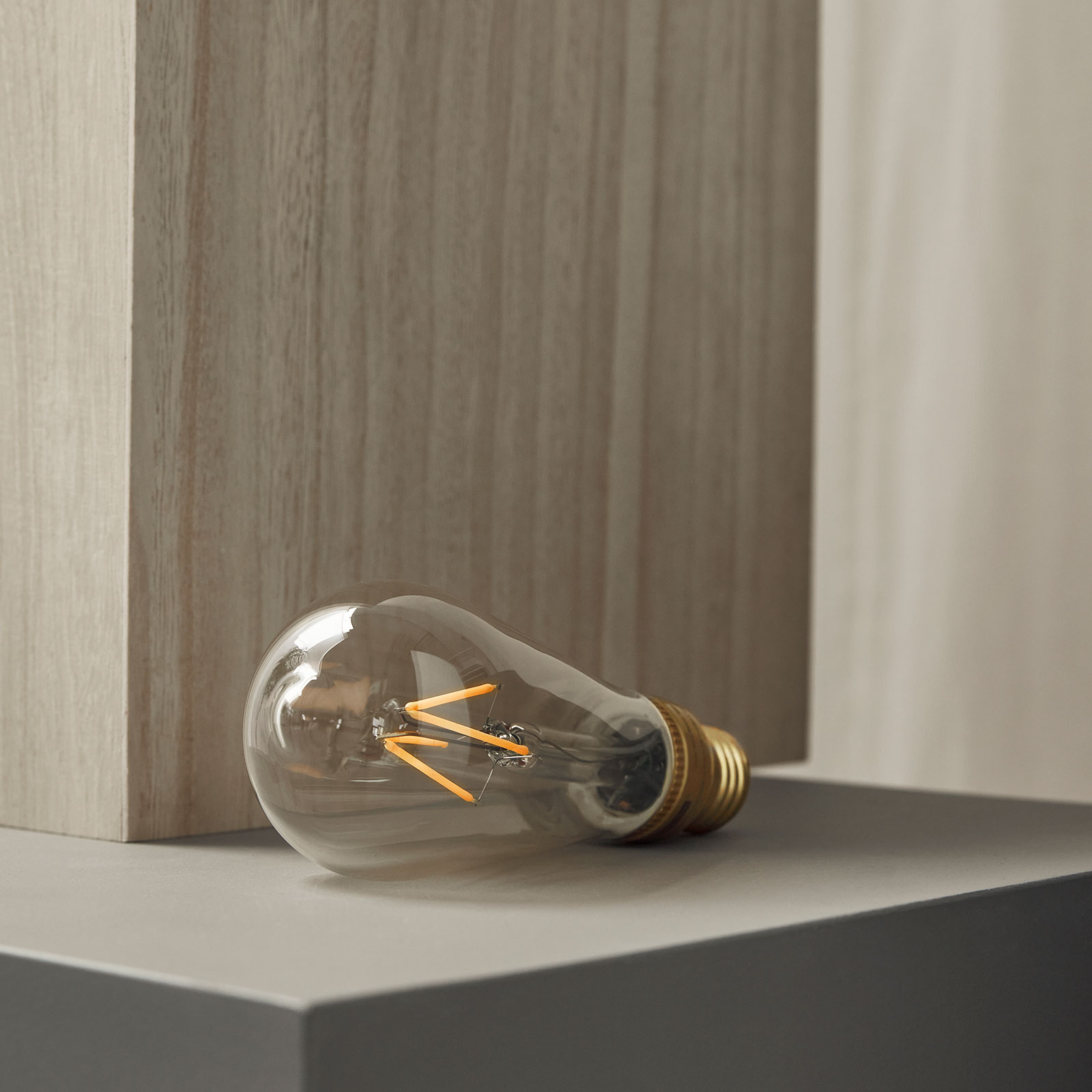 Chao Zan Bordslampa, E27-fattning, golvlampa med kontakt och strömbrytare,  upp till max 60 W, dekorativ lampa, Edison-, retro- industriell design, för